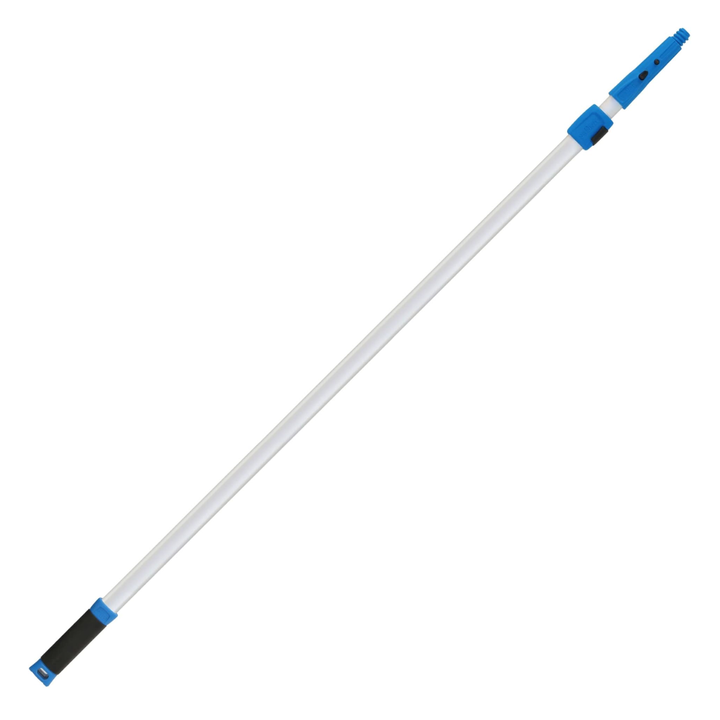 Bundle - 4'-8' Aluminum Wash Pole & 10" Soft Bristle Wash Brush